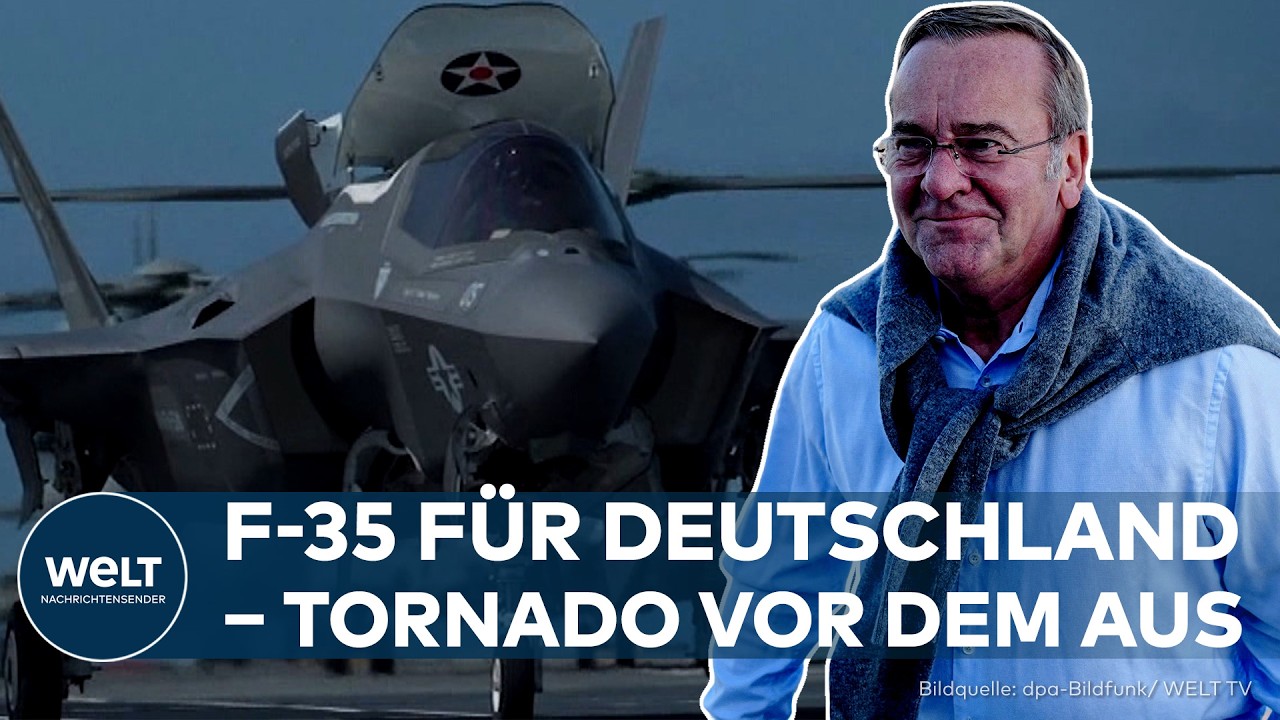 F-35: Deutschland vor dem Tornado-Aus – Pistorius reist zur ersten Jet-Übergabe in die USA