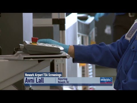 NJ Newark Airport TSA Screenings