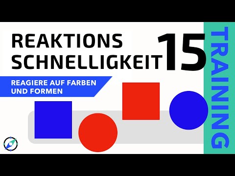 Reaktionstraining 15 - Reagiere auf Formen und Farben (doppelte Formen, identisch)