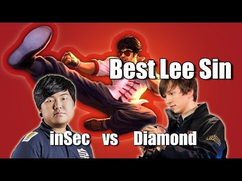 Best Lee Sin - inSec plays Vs. Diamond - 1 vs 1 Lee Sin Vs Lee Sin