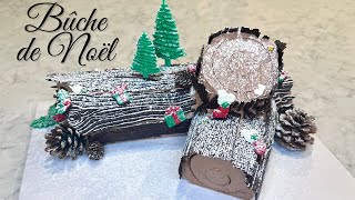 Simple Traditional Chocolate Yule Log Recipe - Step by Step