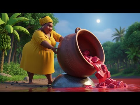 SHE WASHED HER RAW MEAT AT 5AM EVERY DAY AT THE RIVERTHE REASON WILL SHOCK YOU.#tales #africantales