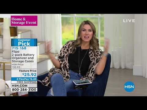 HSN | Organize Your Living Space - Fresh New Finds 01.08.2021 - 07 AM