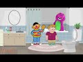 TJ Barney And Friends Bath Time Barney Part 2