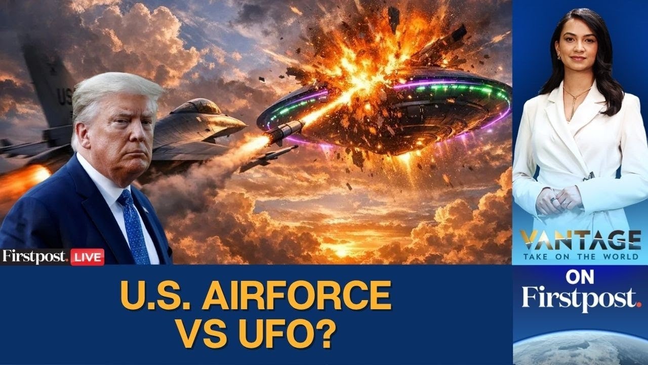 Trump Releases New UFO Files LIVE: US Jet Shoots Down Mystery UFO | Vantage LIVE