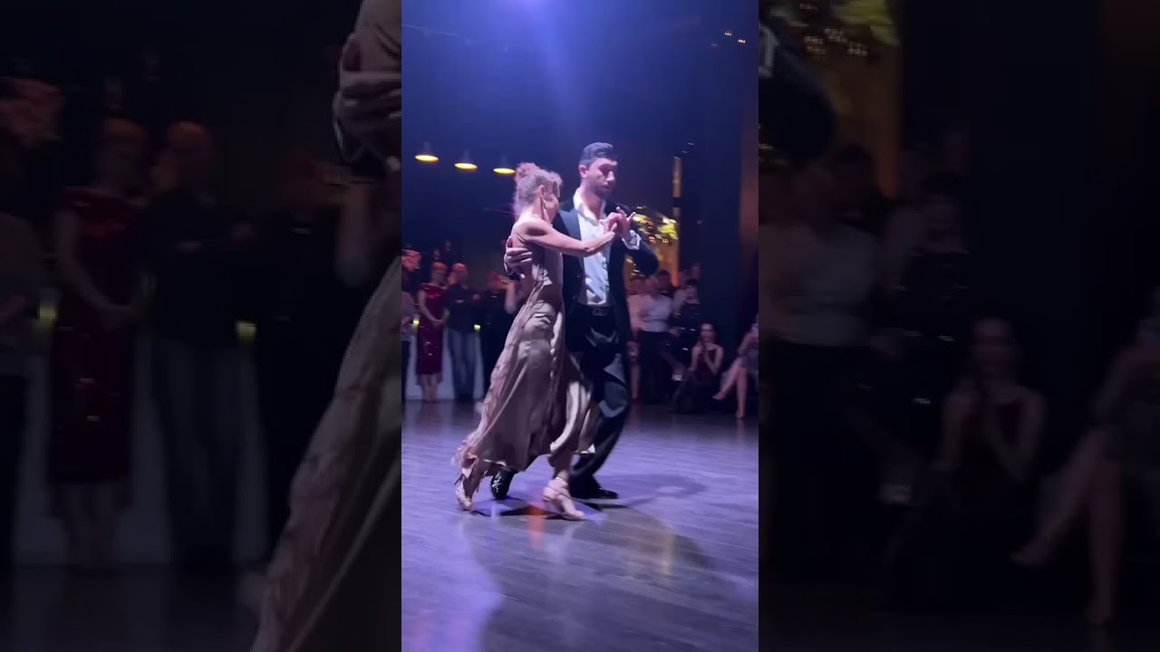 Mila Vigdorova and Dmitrii Mokeev #miladimatangopro #tangovals #tangoargentino #tango #tangosalerno