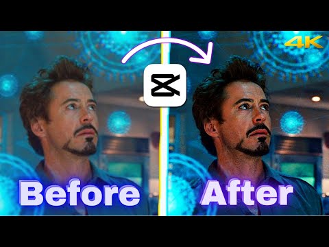 4K HDR CC Tutorial in Capcut │ How to convert low quality video into 4K HDR in Capcut PC #capcut