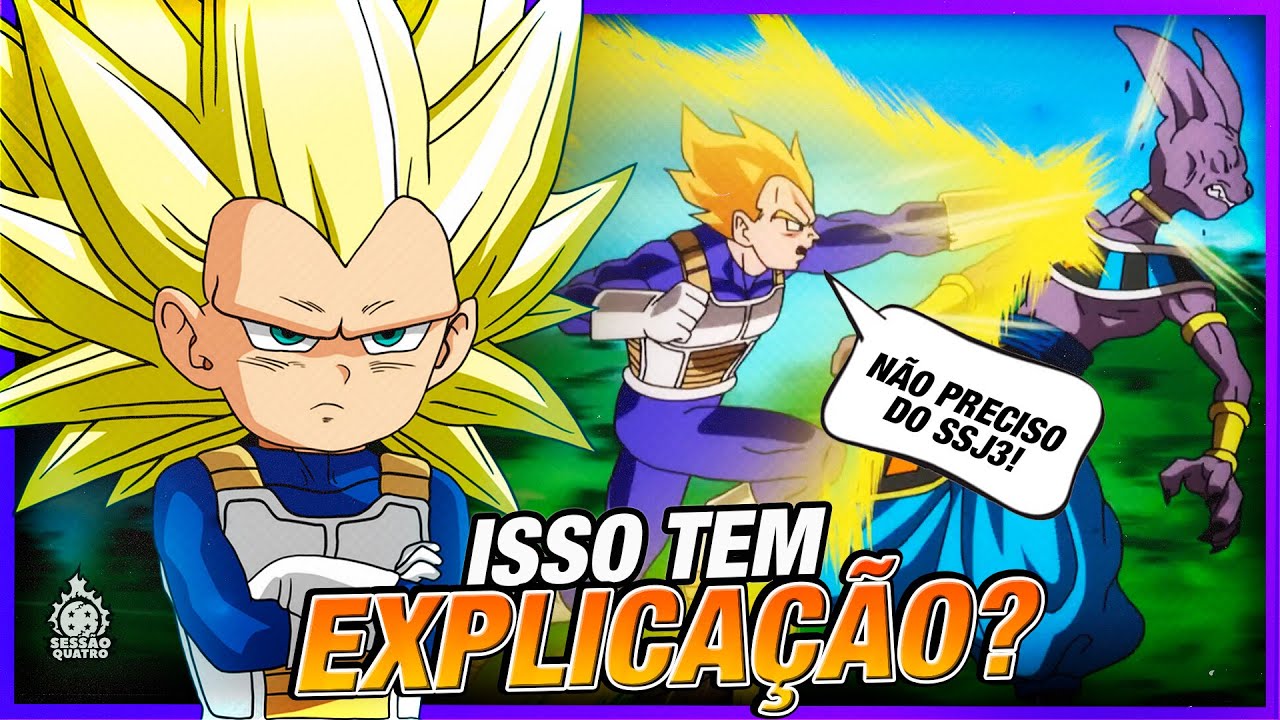 A FASE 3 DO VEGETA É INCOERENTE COM DRAGON BALL SUPER?
