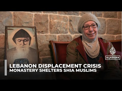 Lebanon monastery opens its doors, sheltering Shia Muslim families fleeing Israeli strikes