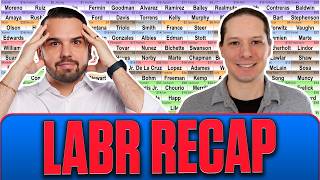 LABR Expert Drafts Recap! AL-Only & NL-Only Auction Strategy | Fantasy Baseball Advice