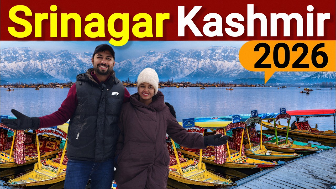 Srinagar Kashmir 2026 🇮🇳 | Srinagar Tourist places | Dal Lake Srinagar | Srinagar Kashmir tour