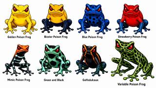 Every Deadliest Poison Frog Explained in 9 Minutes