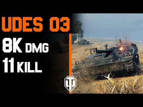 World of Tanks - UDES 03 - 8049 Damage - 11 Kill