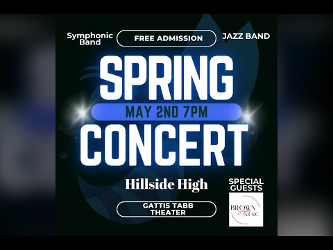Hillside Band '23-'24: The Spring Concert (5/2/24)