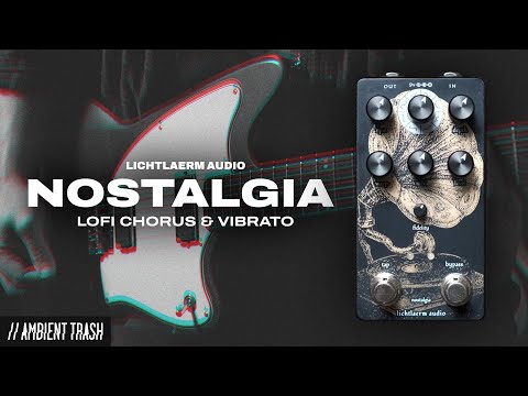 Lichtlaerm Audio Nostalgia LoFi Modulator - Chorus Vibrato Tape Warble Memory blur 2025 - Black image 6