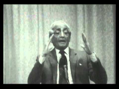 When I am in confusion, how is it possible to see clearly? | J. Krishnamurti