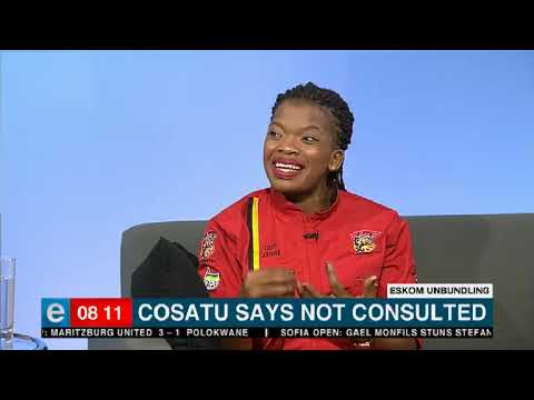 Cosatu president talks Eskom unbundling