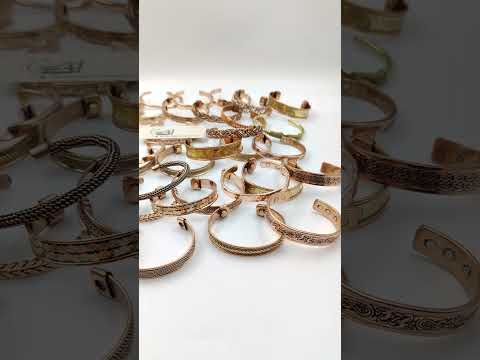 7 Chakra Copper Bracelet