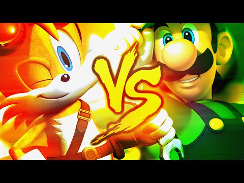 Tails VS. Luigi | Duelo de Titãs