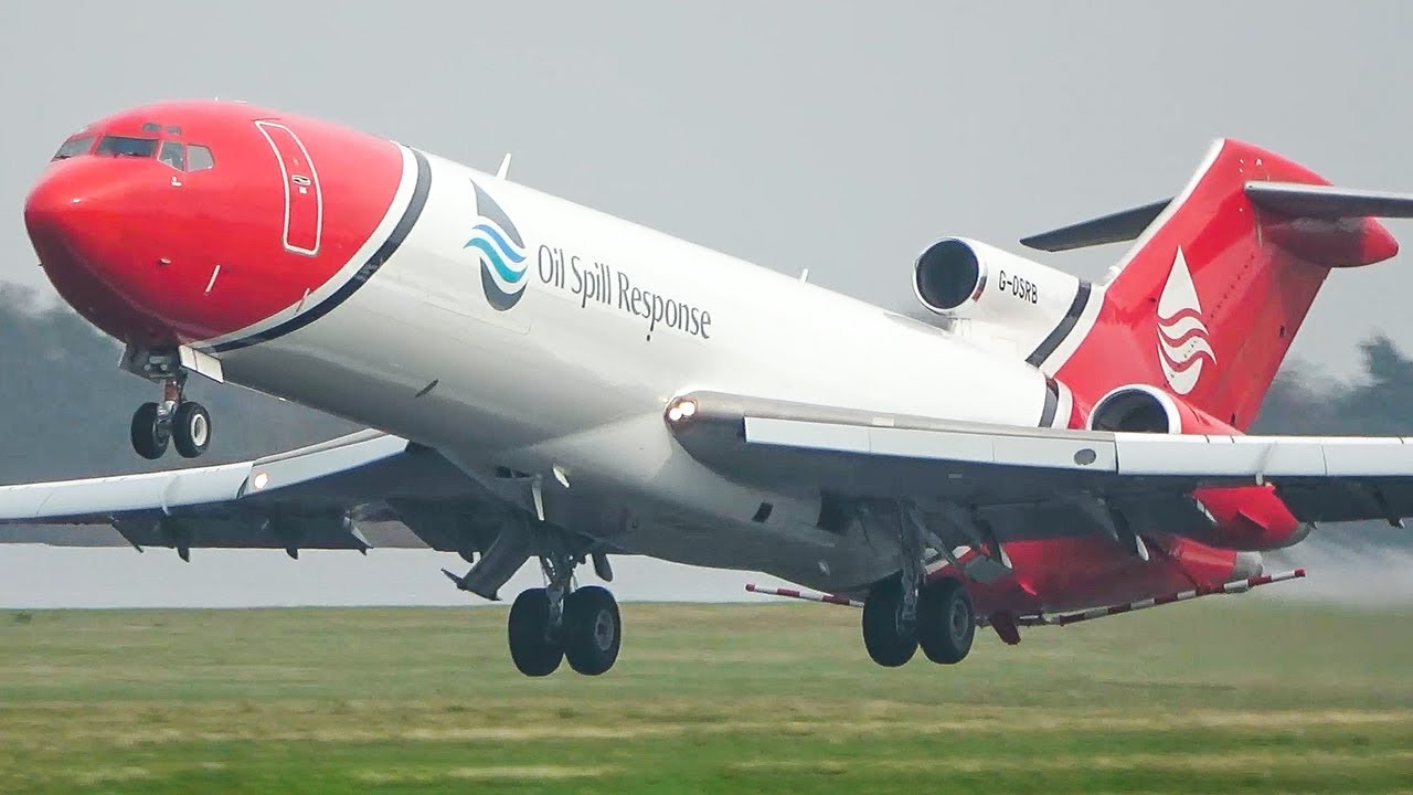 60 MINUTES PURE AVIATION - Classic Planes only - Boeing 727, Tu154, Il62, Dc8, Boeing 707 ... (4K)