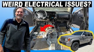 Jeep Grand Cherokee ZJ Body Ground Locations