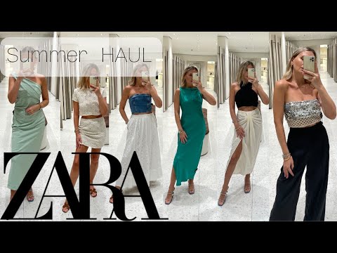 Huge ZARA | Try on HAUL| Ready to wear Summer outfits|