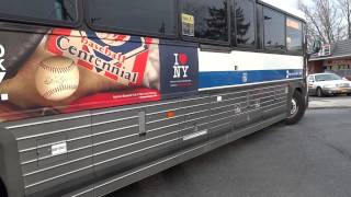 preview picture of video 'MTA New York City Bus: MCI D4500CT #2260 X63 @ Merrick & Hook Creek Boulevards!'