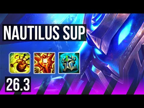 NAUTILUS & Yunara vs PYKE & Kai'Sa (SUP) | 16K damage | KR Master | 26.3