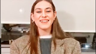 GAIA GOZZI CANTA &quot;VEDRAI VEDRAI&quot; E SI EMOZIONA IN DIRETTA INSTAGRAM _ #GAIAGOZZI