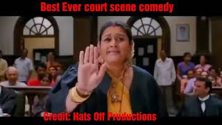 Best ever court scene 😍! Khichdi movie comedy scene! court room comedy