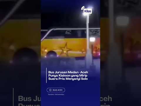 Klakson viral \Saya Akan Lawan\ bersuara Joko Widodo kini gantikan tren telolet pada bus pariwisata.