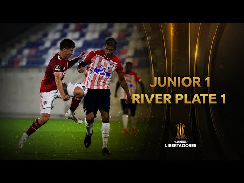 Melhores momentos | Junior 1 x 1 River Plate | Lib...