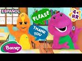 Permiso Y Gracias Aprende Sobre El Respeto Y Morales VIDEO NUEVO Barney En Español