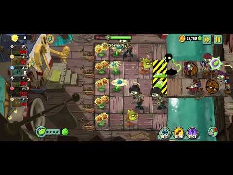 Plants vs Zombies 2 - Pirate Seas - Day 16 - 2026 Gameplay