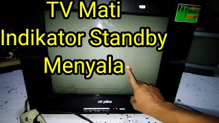 Download lagu TV Mati Total Lampu Indikator Menyala TERNYATA INI BIANGNYA || TANPA MODAL BERES.... PEMULA? BISA!!! mp3