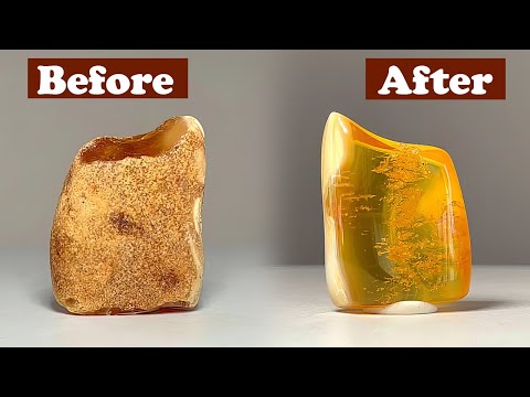 From Raw to Royal - Cutting Baltic Amber