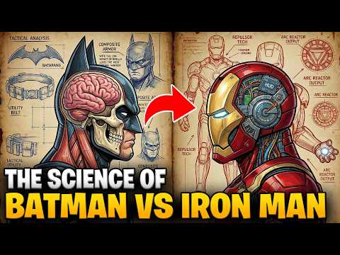 Could BATMAN Beat IRON MAN? (According to Science)
