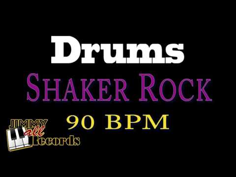 Shaker Rock 90 bpm - Rhythm Drums - Ritmo de Bateria