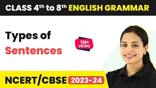 Types of Sentences - English Grammar | Class 4th to 8th English Grammar