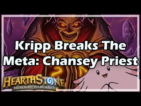 [Hearthstone] Kripp Breaks The Meta: Chansey Priest