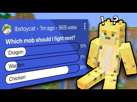 Chat Controls My Minecraft Game! CRAZY