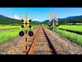 踏切アニメ ふみきりカンカンの日常57 Railroad Crossing Daily Life 57