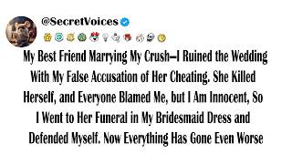 My Best Friend Marrying My Crush—I Ruined the Wedding With My False Accusation of Her Cheating. S...