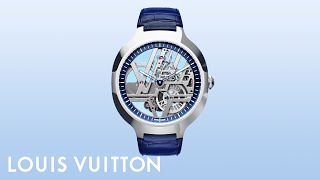 Louis Vuitton Voyager Skeleton Watch