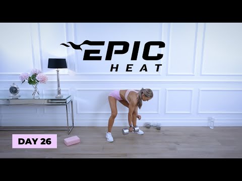 HIGH CALIBRE Hamstrings, Back & Glutes Workout | EPIC Heat - Day 26