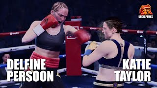 ボクシングゲーム UNDISPUTED デルフィーヌ・ペルスーン vs ケイティー・テイラー