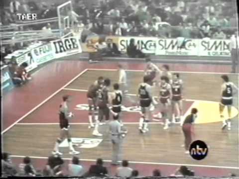 Simac Olimpia Milano vs Granarolo Virtus Bologna 1984 gara 3 27 maggio 1984