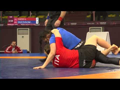 1/4 Women's GP No-Gi - +71 kg: G. CHIOSO (ITA) v. M. ZASZCZUDLOWI (POL)