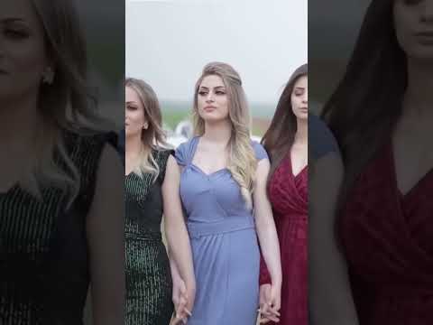 Kurdish Beautiful Woman Enjoying Wedding Dance #دبكه #دبكة #kurdishdance #dabkedance