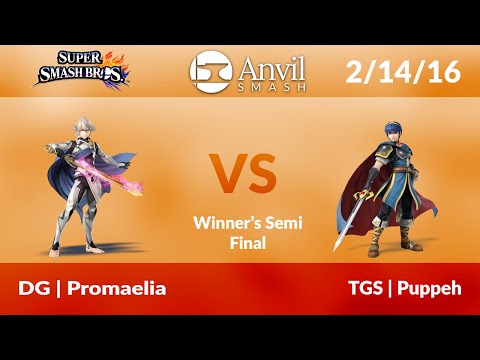 Anvil Smash #39 Singles: [WS] DG | Promaelia (Corrin) vs TGS | Puppeh (Marth, Sheik)